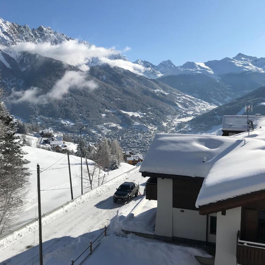Chalet Apartment Gran Zebrù Oga Buitenkant foto